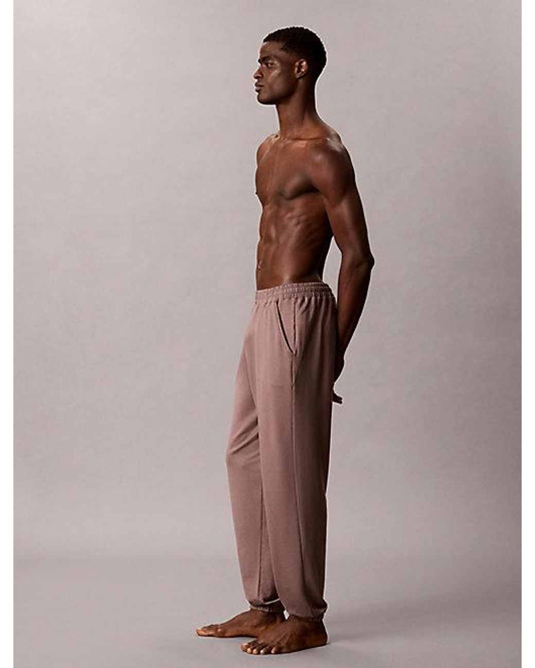 Calvin Klein Brown Lounge Joggers Ultra Soft for men
