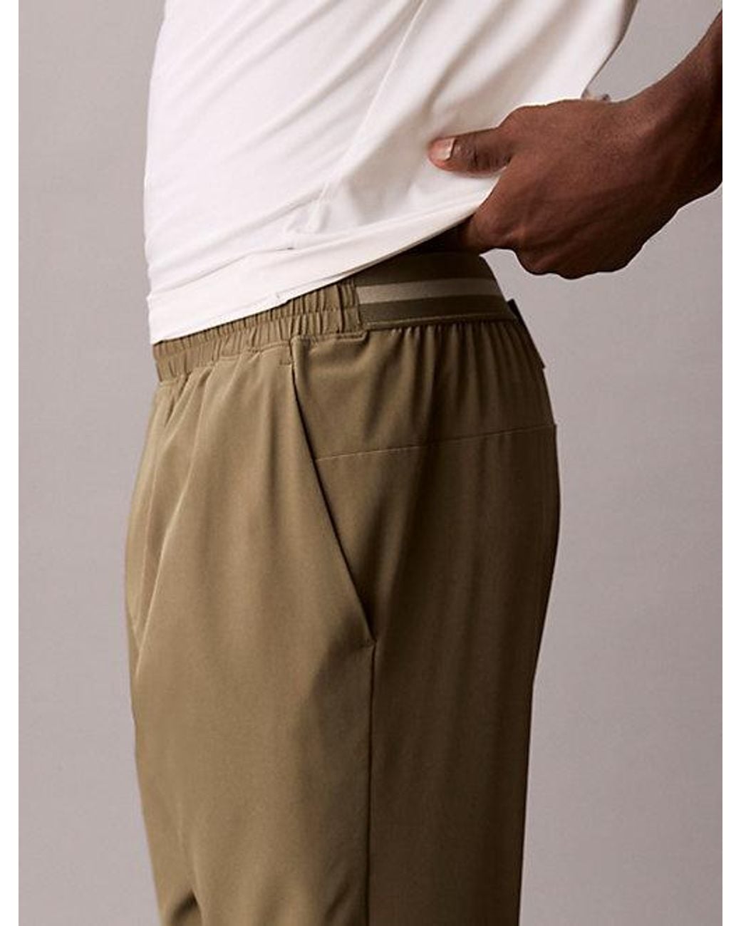Calvin Klein Natural Sport Water Repellent Performance Trousers for men