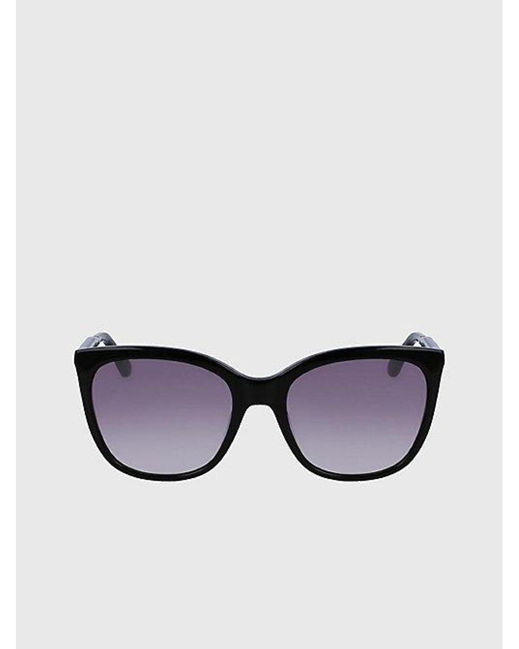 Calvin Klein Black Rectangle Sunglasses
