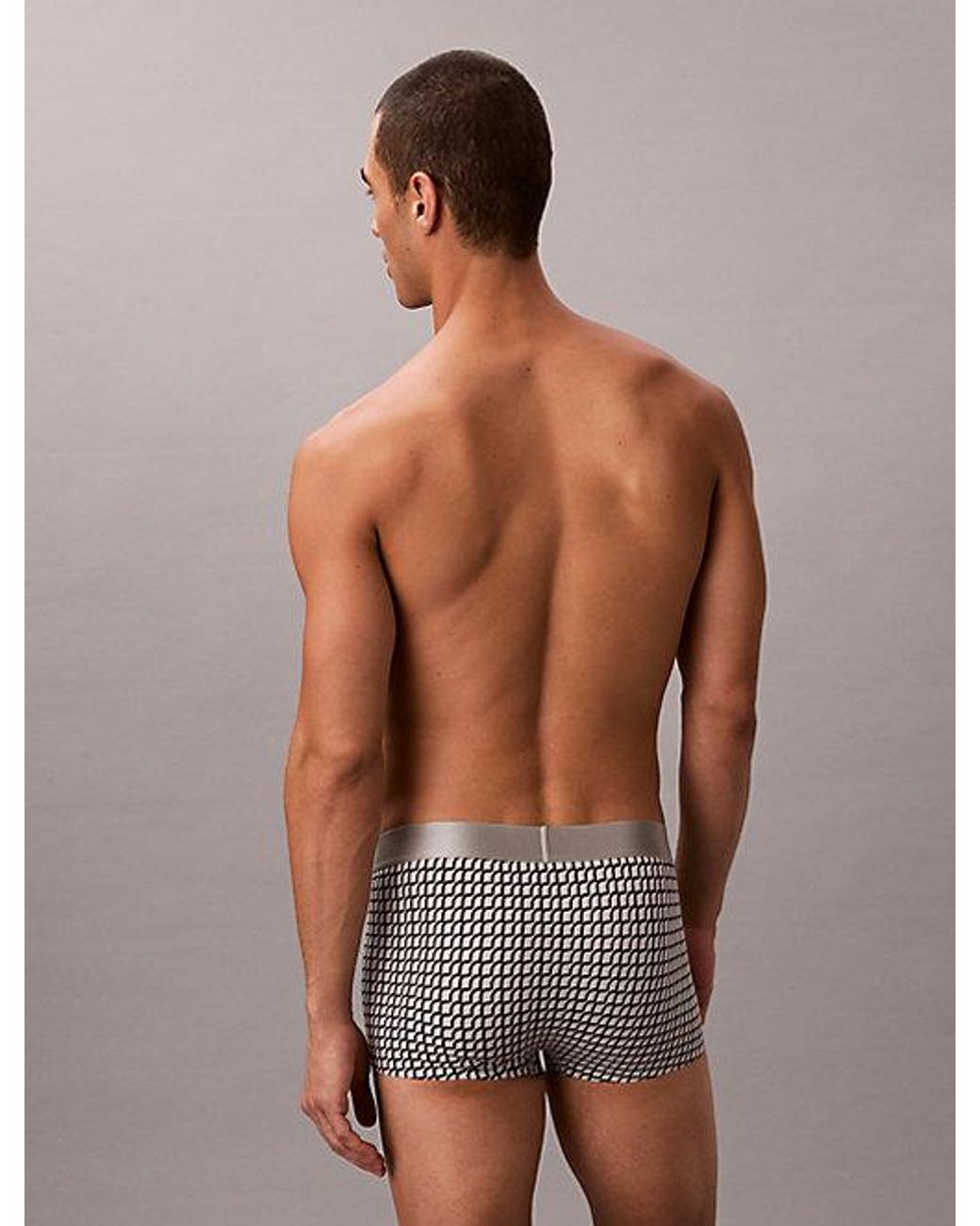 Calvin Klein Low-Rise Trunks in Brown für Herren