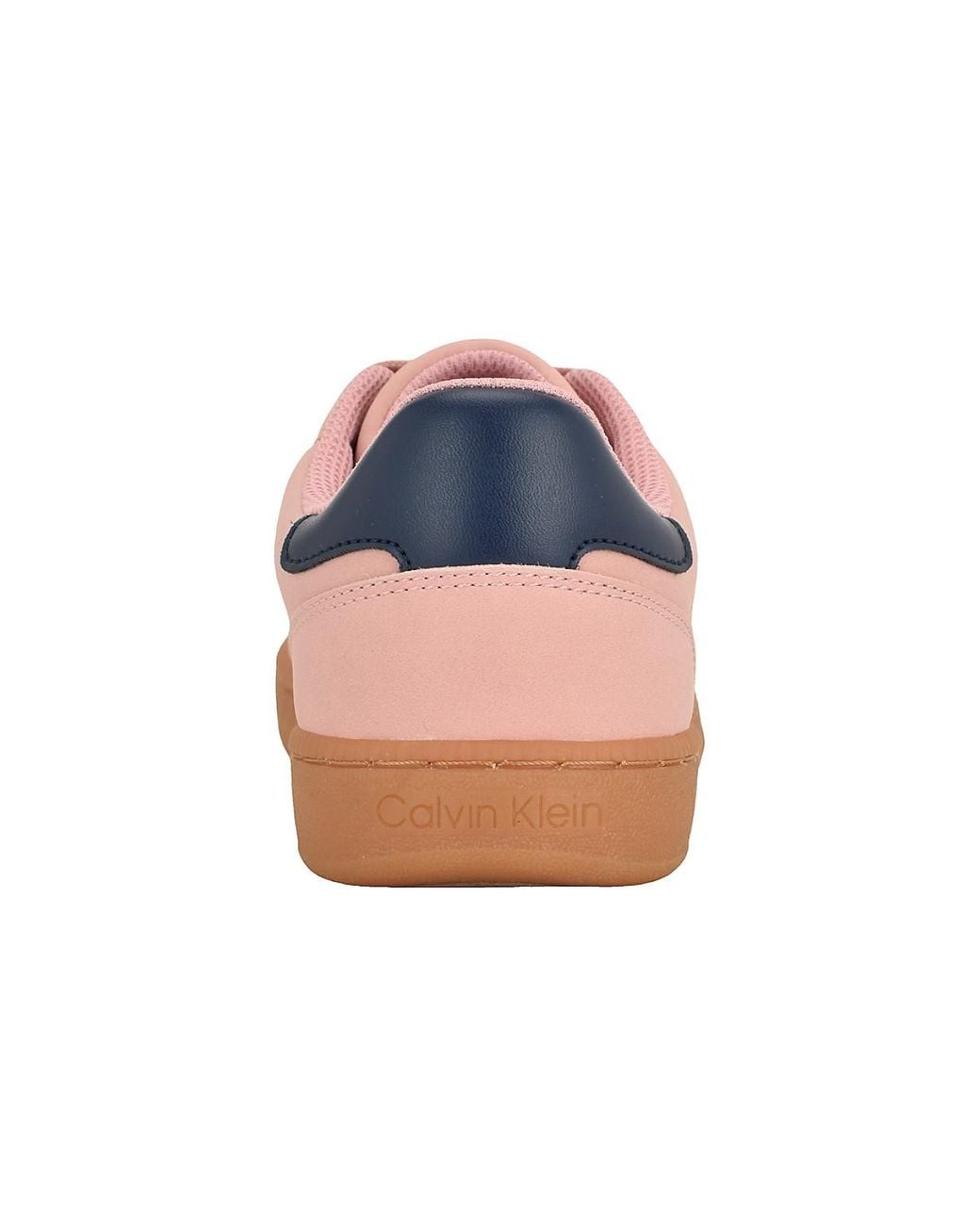 Calvin Klein Pink Narissa Logo Lace-up Sneakers