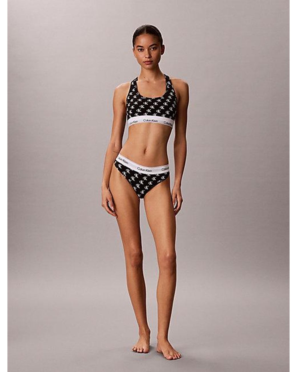 Calvin Klein Multicolor Thong Icon Cotton Modal