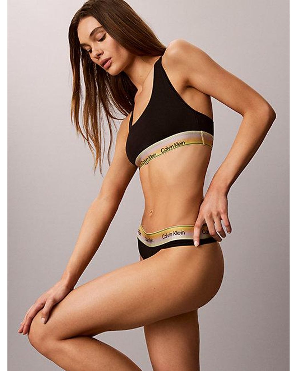 Calvin Klein String in het Brown
