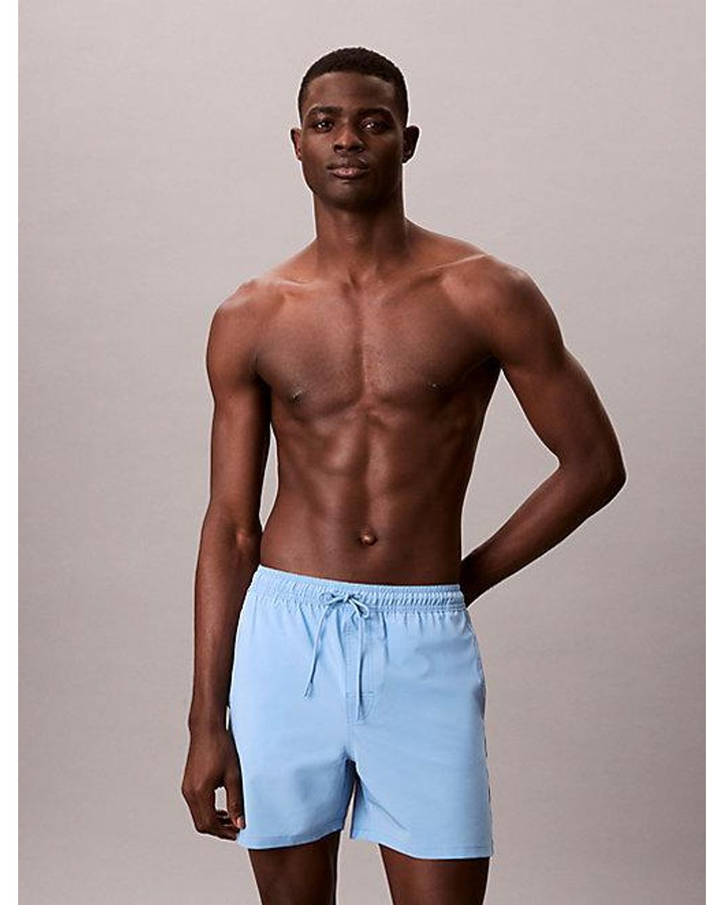 Calvin Klein Multicolor Core Solid Swim Shorts for men