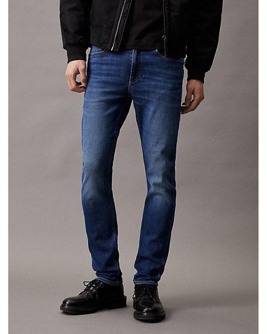 Calvin Klein Blue Jeans Slim Tapered Jeans for men
