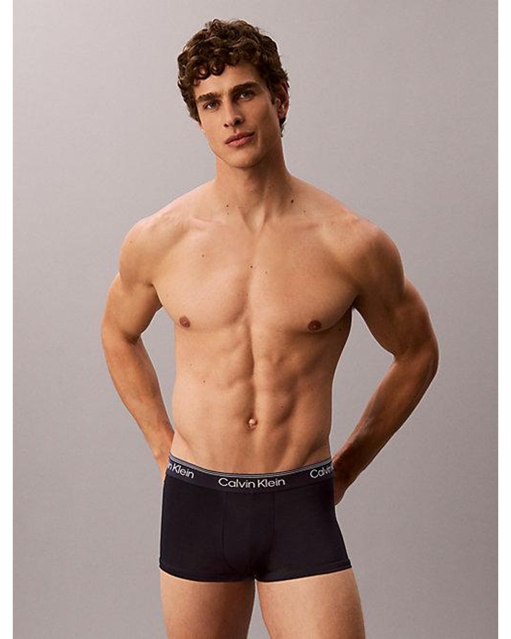 Calvin Klein Multicolor 3 Pack Low Rise Trunks for men