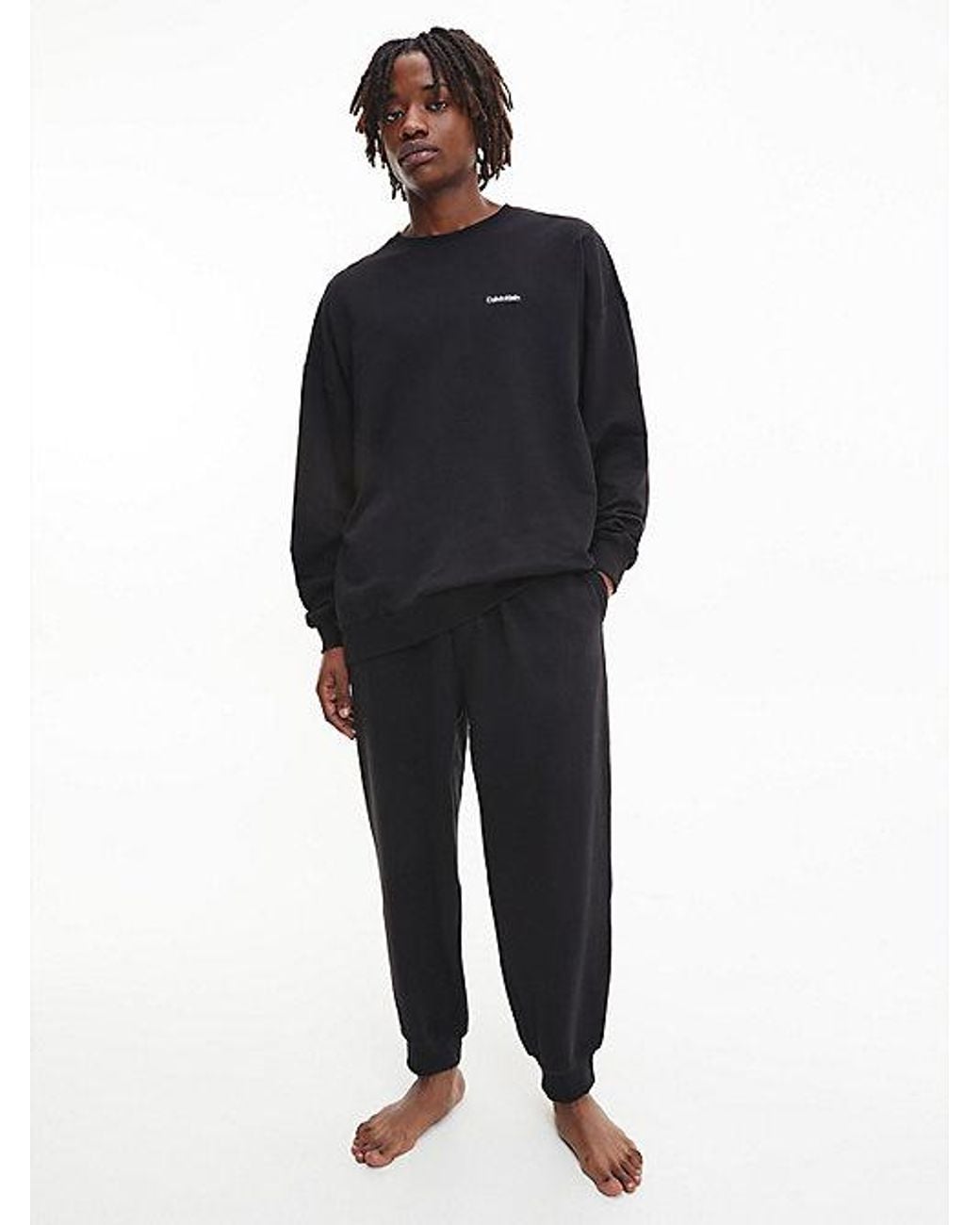Calvin Klein Blue Lounge Sweatshirt Modern Cotton for men