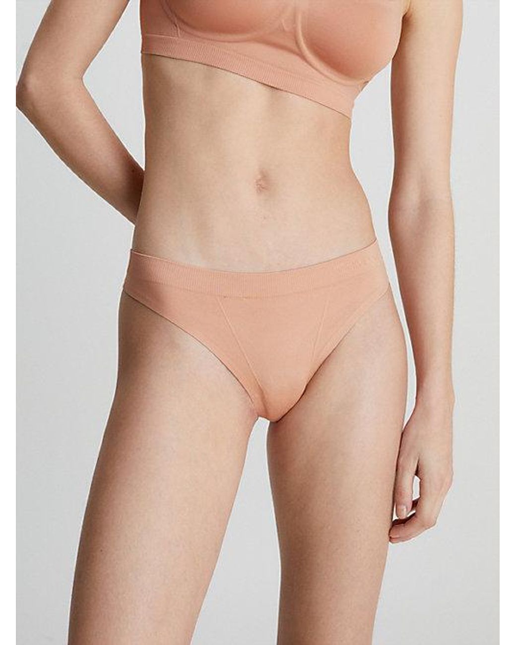 Calvin Klein String - Bonded Flex in het Natural
