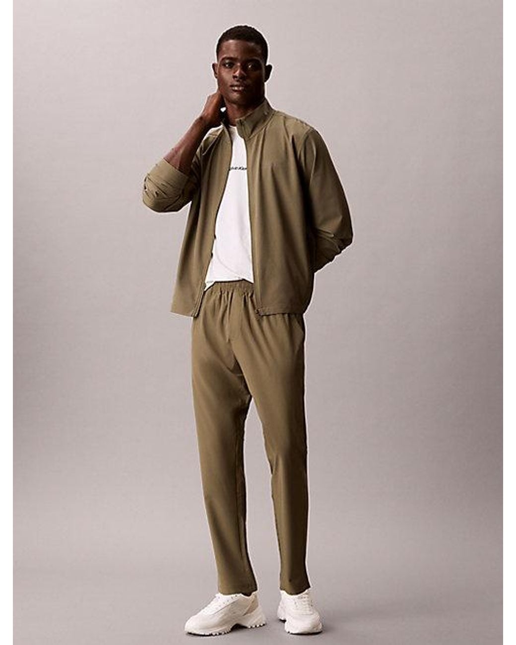Calvin Klein Natural Sport Water Repellent Performance Trousers for men
