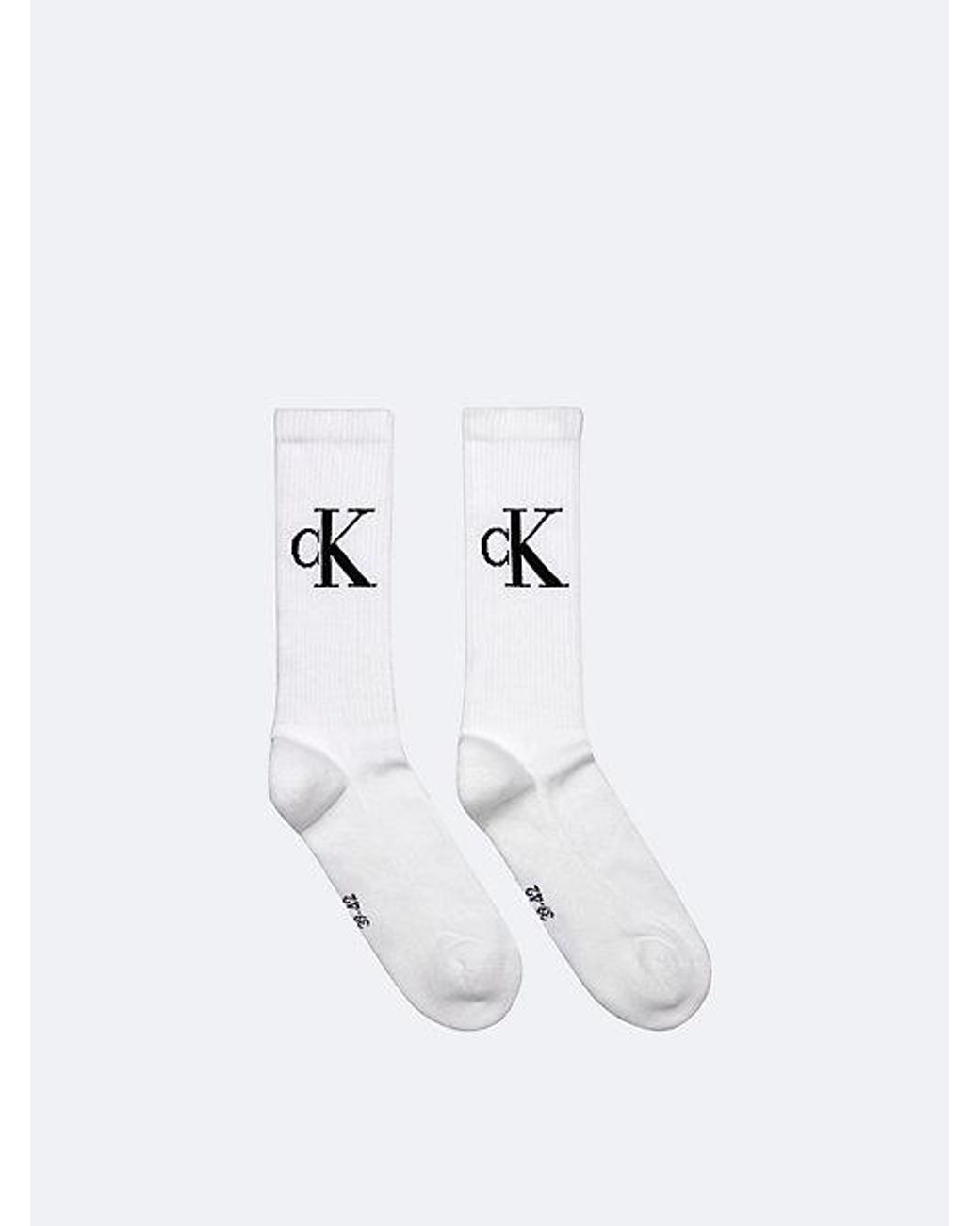 Calvin Klein Multicolor 2 Pack Soft Cotton Stretch Crew Socks for men