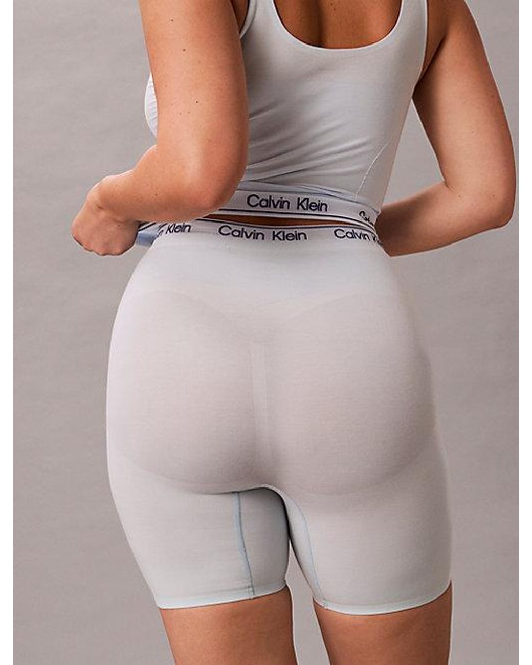 Calvin Klein Shapewear Shorts in het Gray
