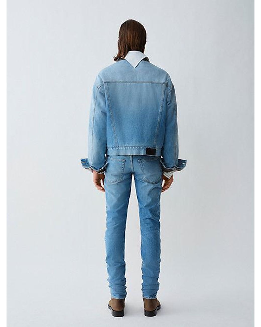 Calvin Klein Blue Musa Denim Jacket for men