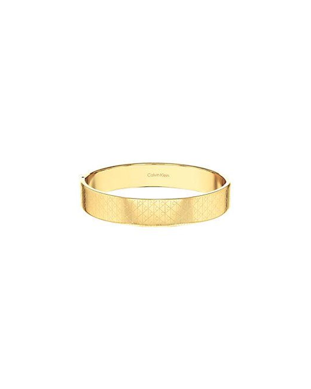 Calvin Klein Metallic Ck Iconic Bangle Bracelet