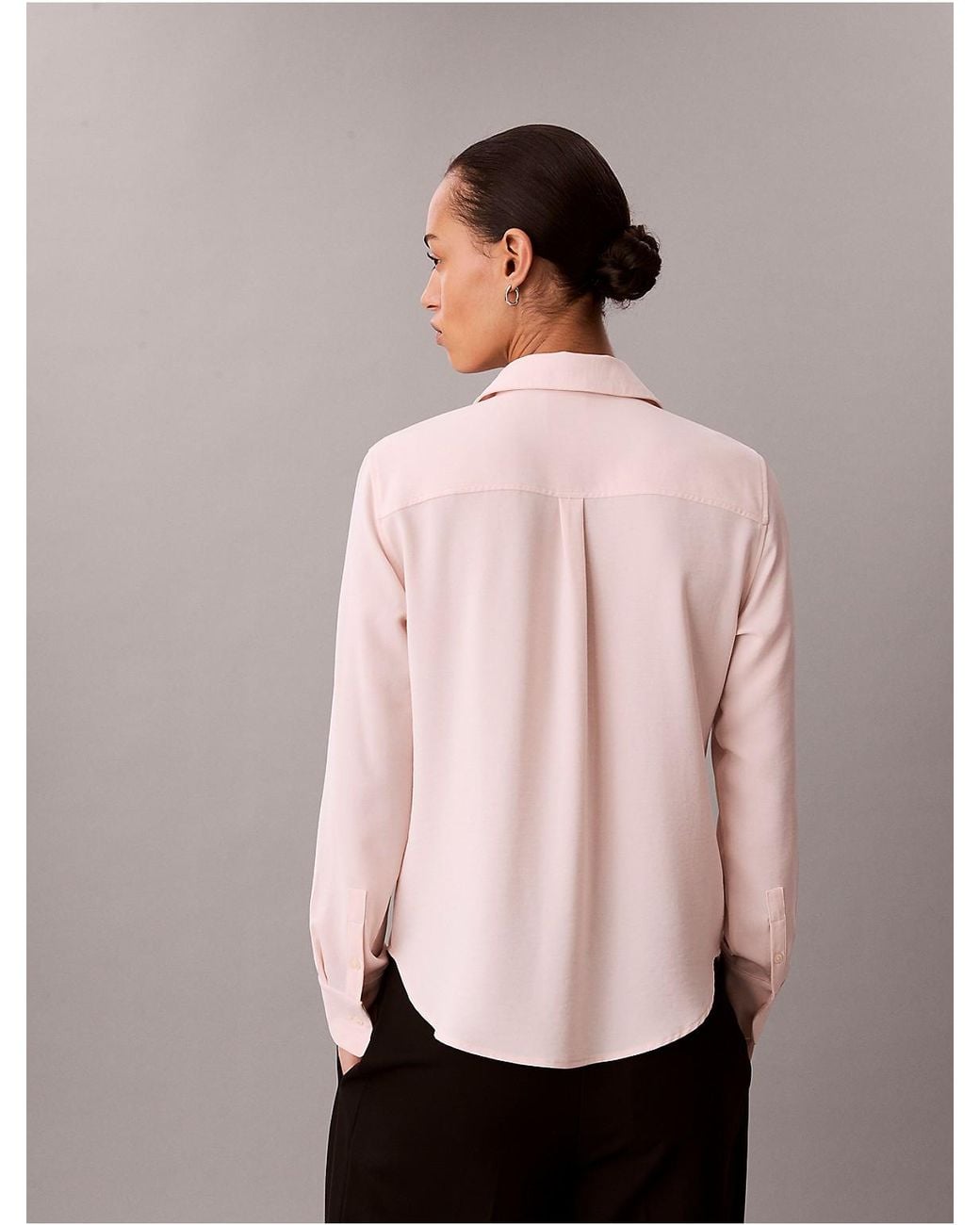 Calvin Klein Pink Utility Classic Button-Down Shirt