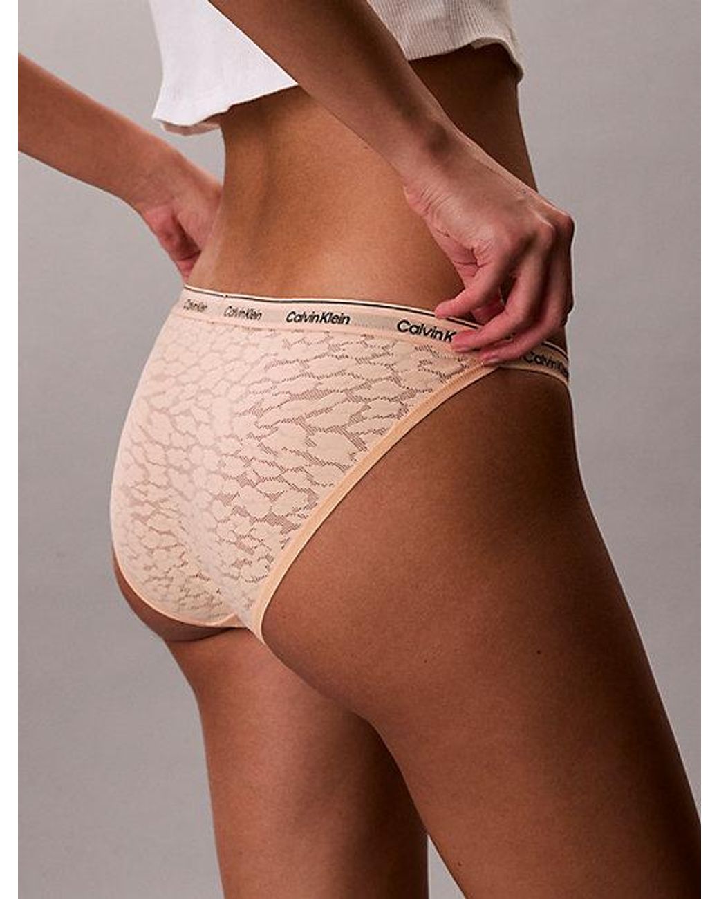 Calvin Klein Multicolor Bikini Briefs Icon Lace