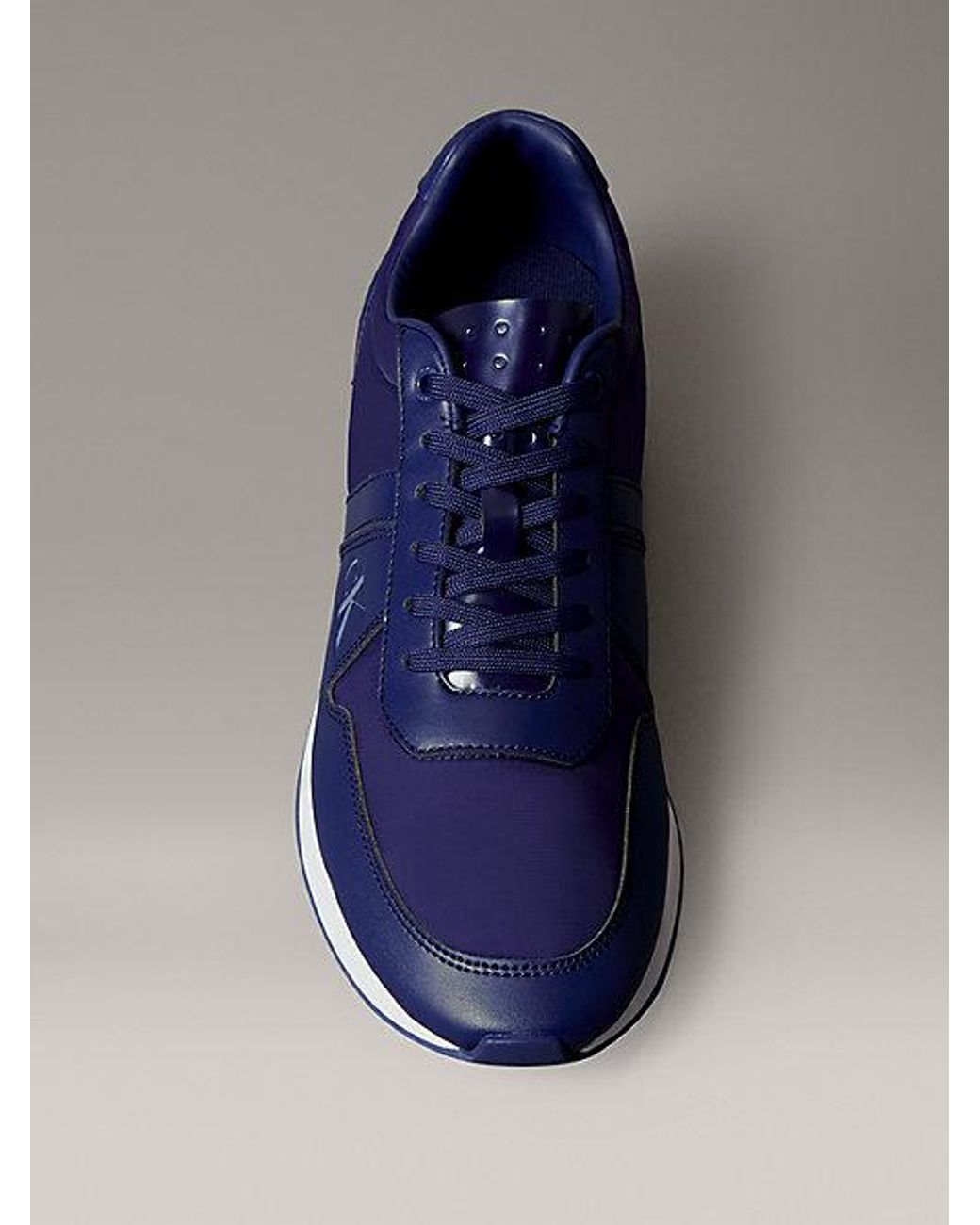 Calvin Klein Blue Jeans 1979 Signature Logo Runner Trainers for men