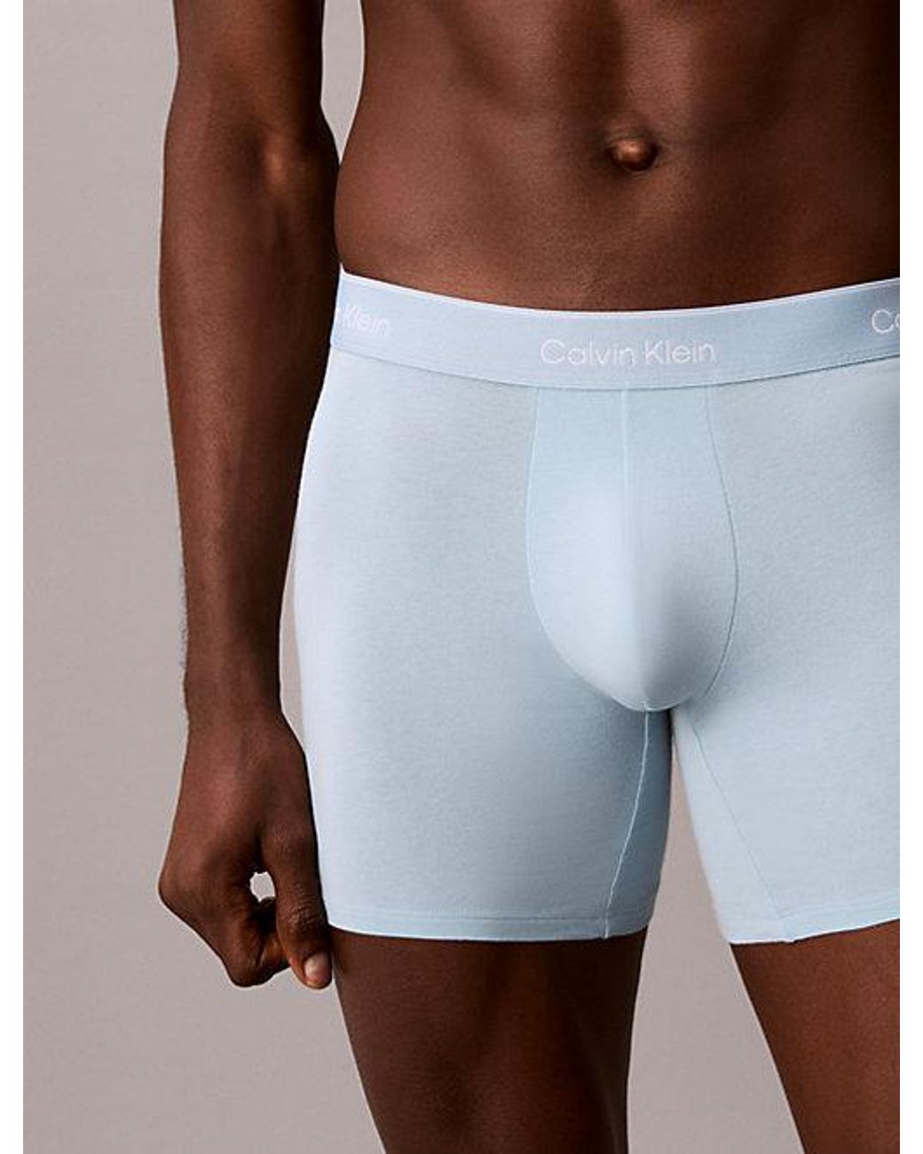 Calvin Klein Multicolor 5 Pack Boxer Briefs Icon Cotton Stretch for men