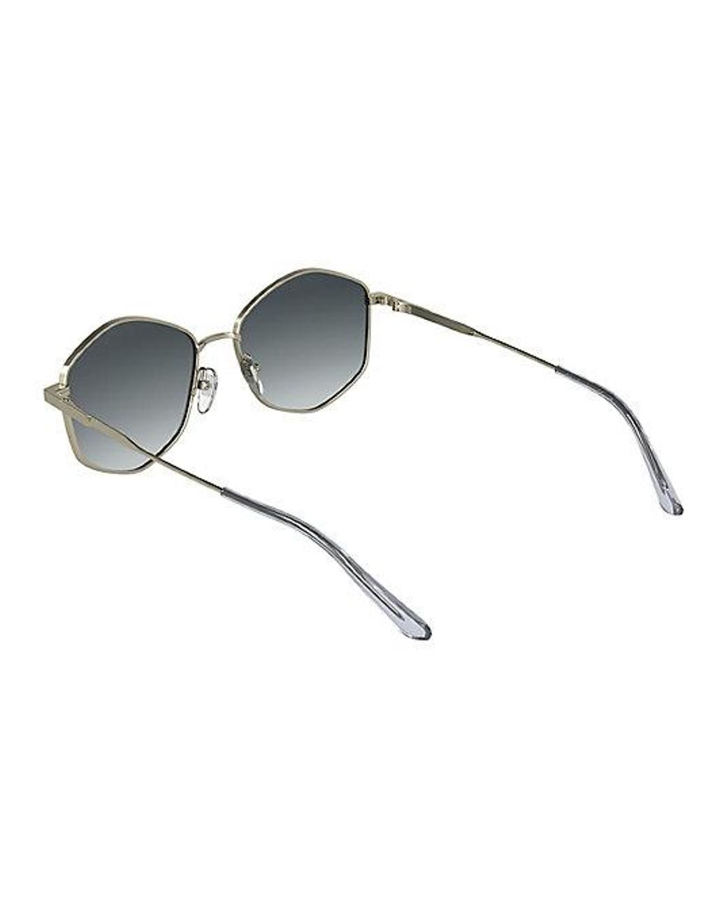 Calvin Klein Blue Modified Rectangle Sunglasses