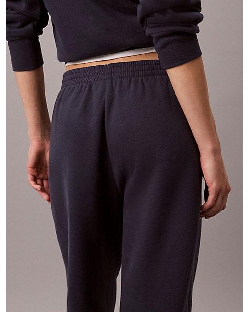 Calvin Klein Blue Sport French Terry Joggers