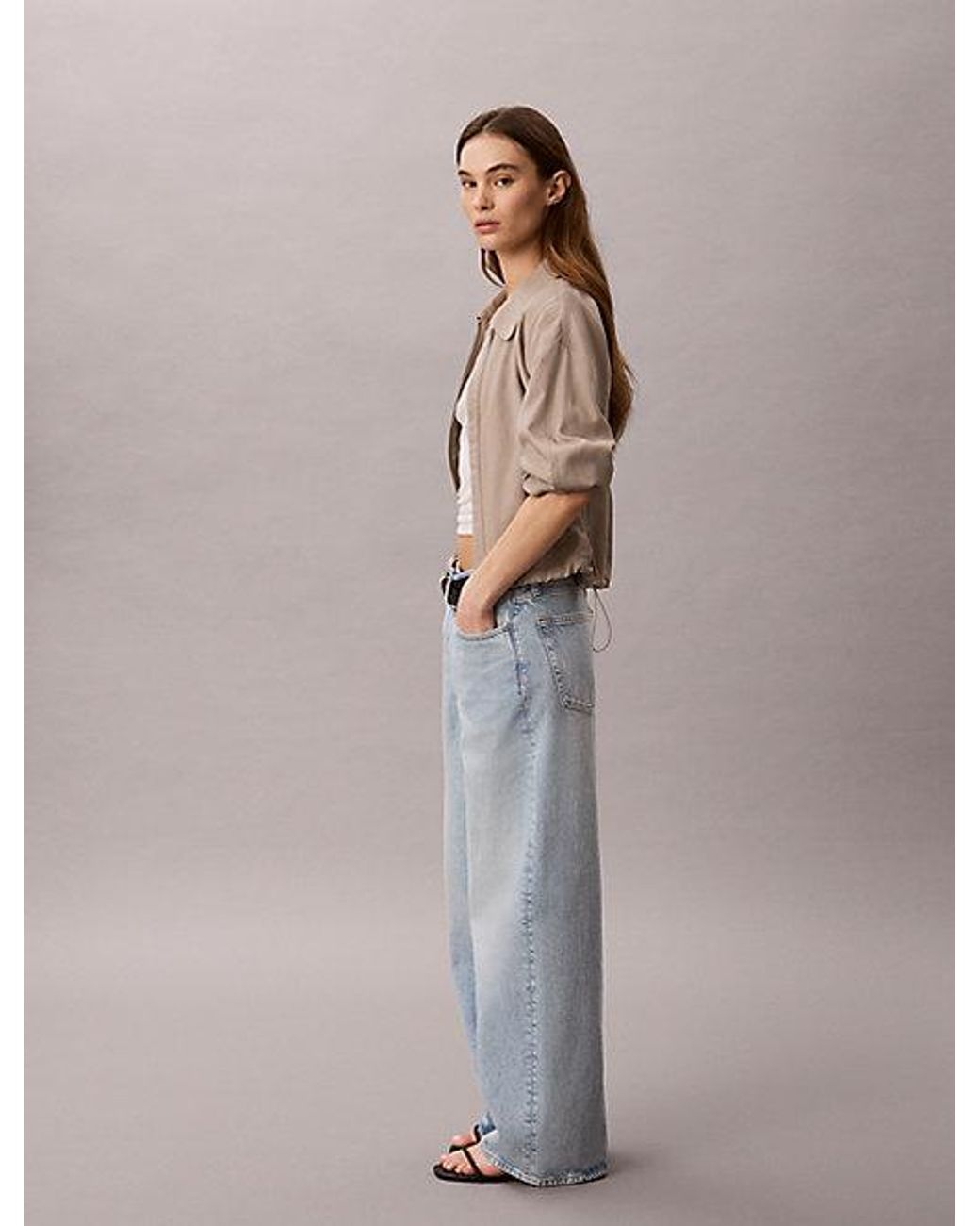 Calvin Klein Multicolor Jeans Low Rise Baggy Jeans