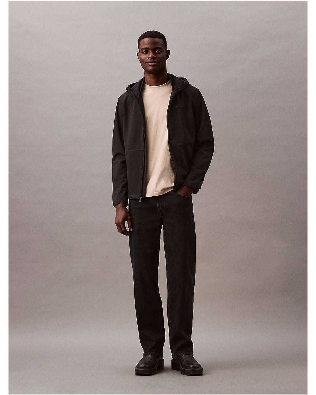 Calvin Klein Multicolor Lined Soft Shell Jacket for men