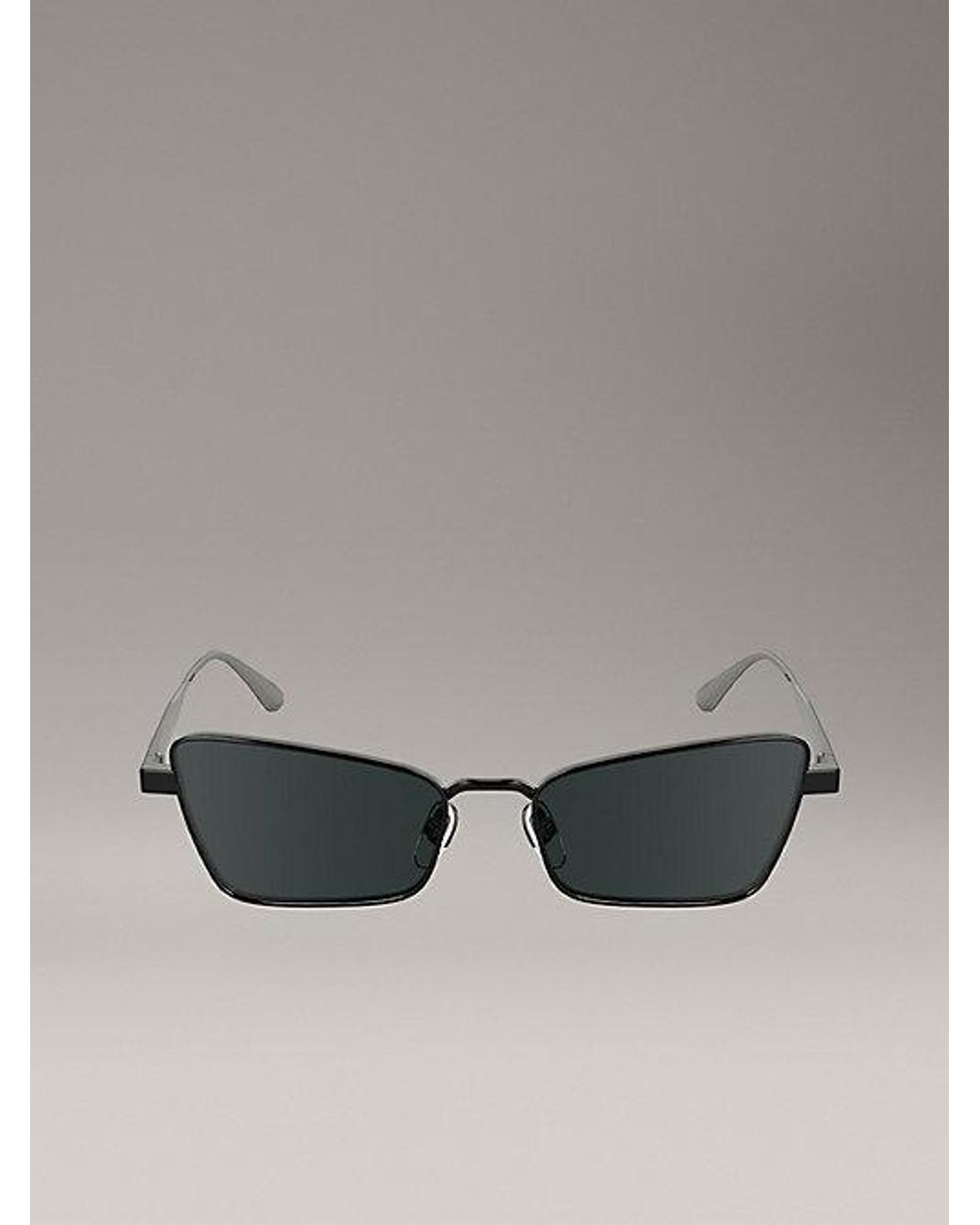Calvin Klein Gray Butterfly Sunglasses