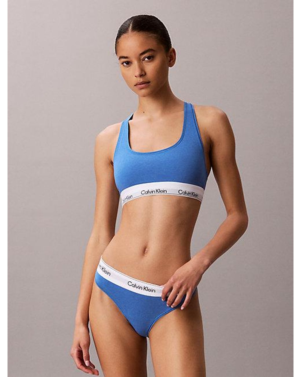 Calvin Klein Multicolor Thong Icon Cotton Modal