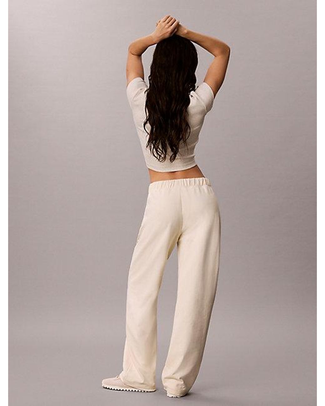 Calvin Klein Multicolor Jeans Terry Graphic Logo Sweatpants