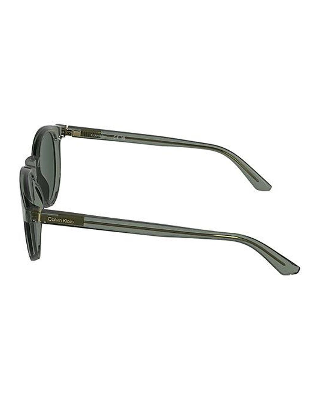 Calvin Klein Green Round Sunglasses