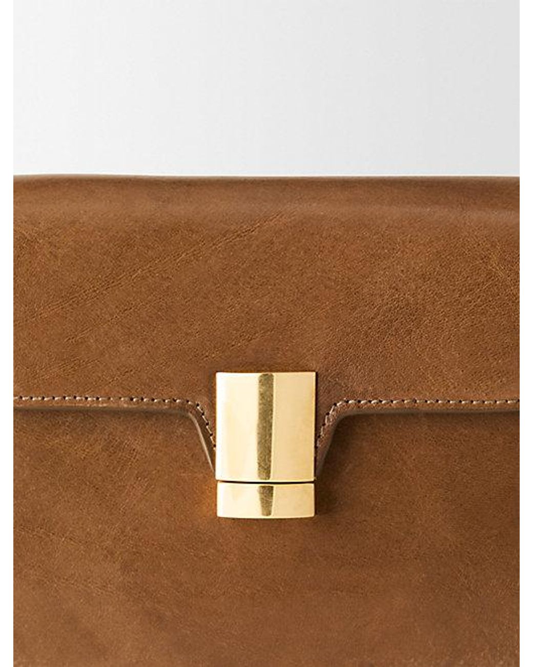 Calvin Klein Brown Tilla Shoulder Bag