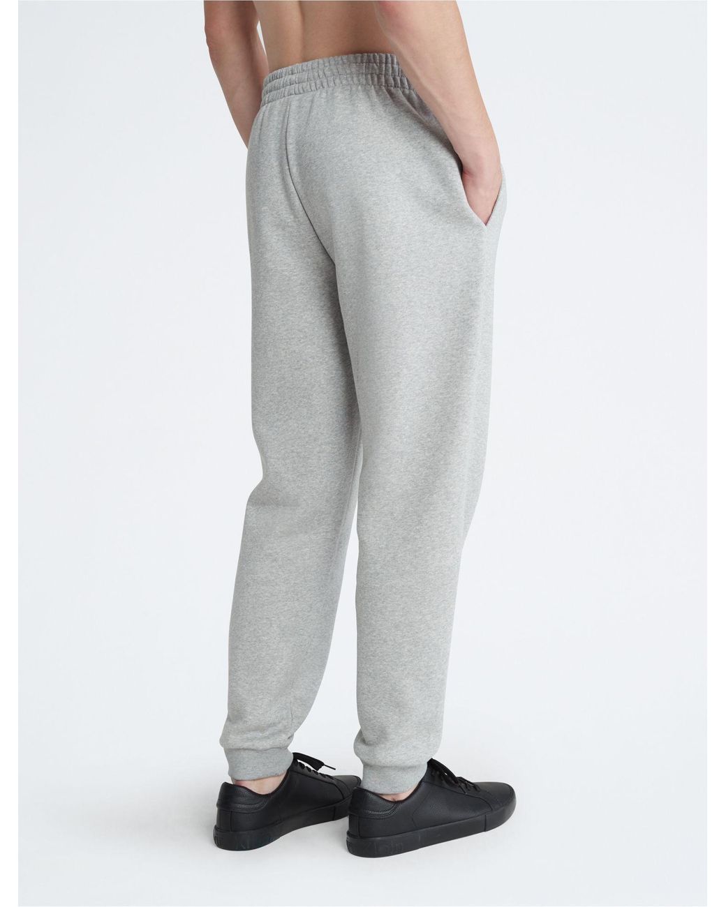 Calvin klein cheap monogram joggers grey