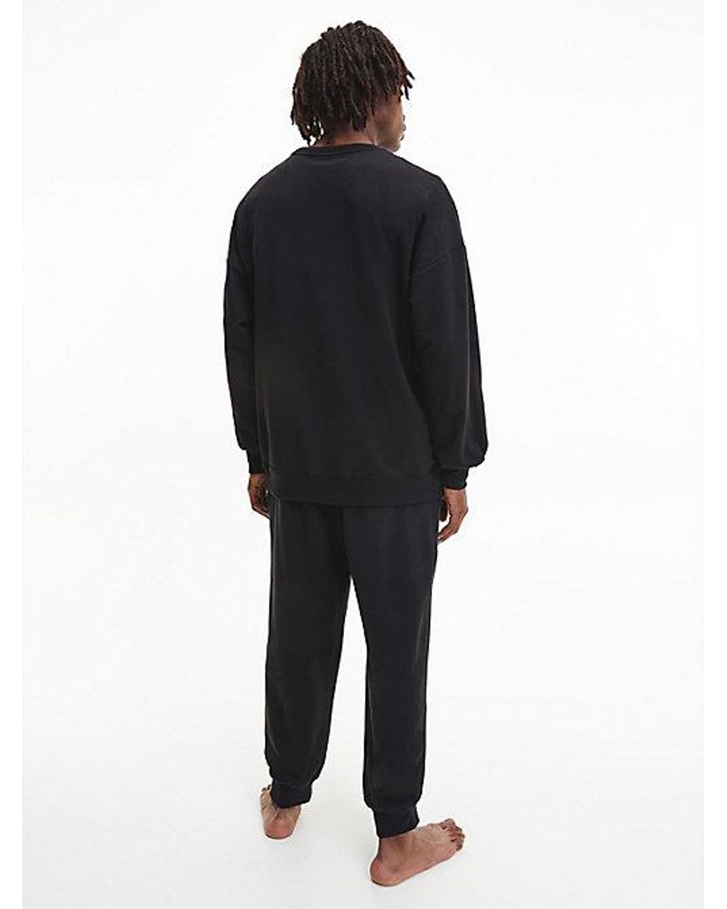 Calvin Klein Blue Lounge Sweatshirt Modern Cotton for men