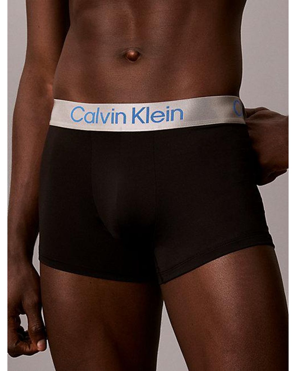 Calvin Klein Multicolor 3 Pack Trunks Refined Microfibre Stretch Brushed for men