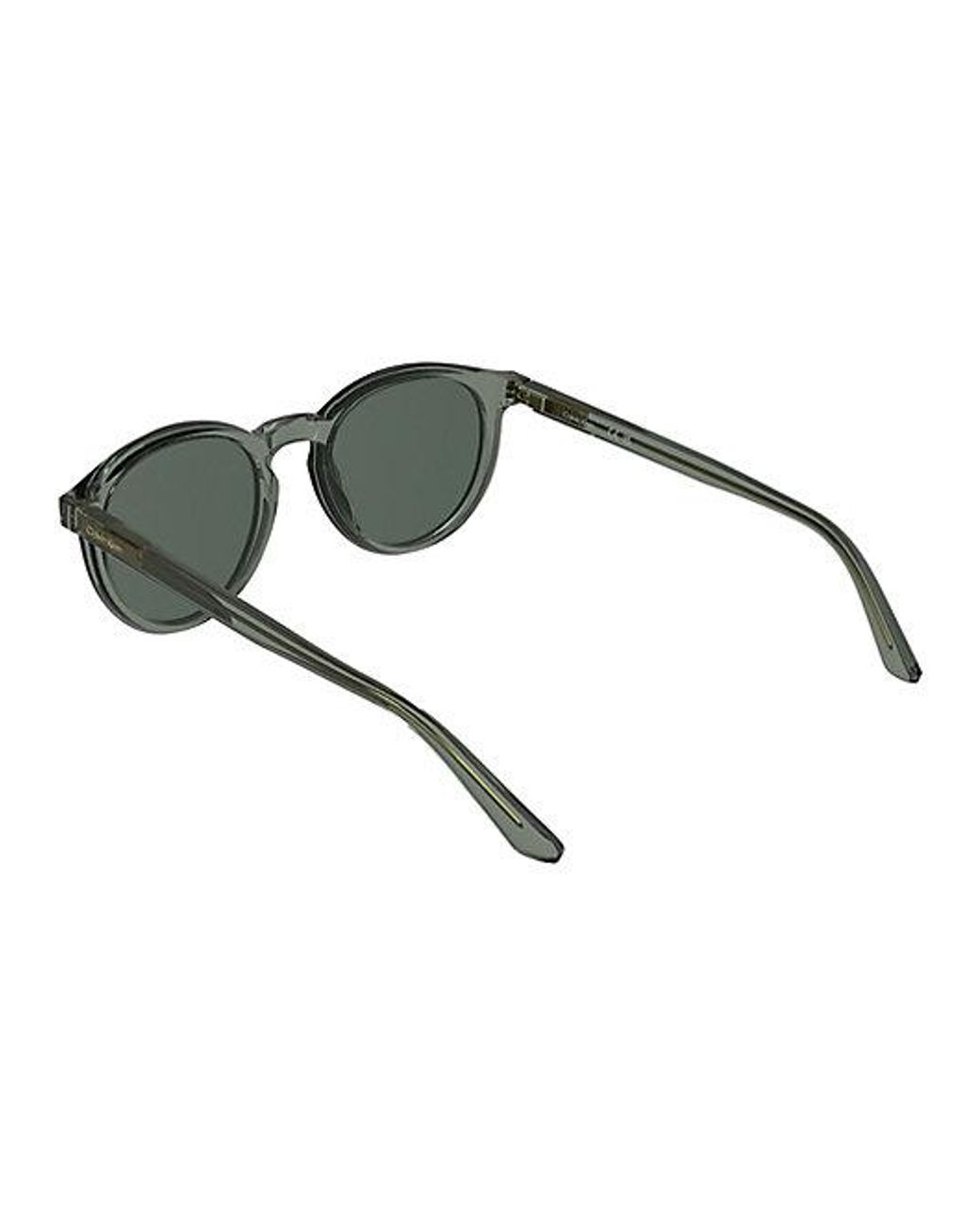 Calvin Klein Green Round Sunglasses