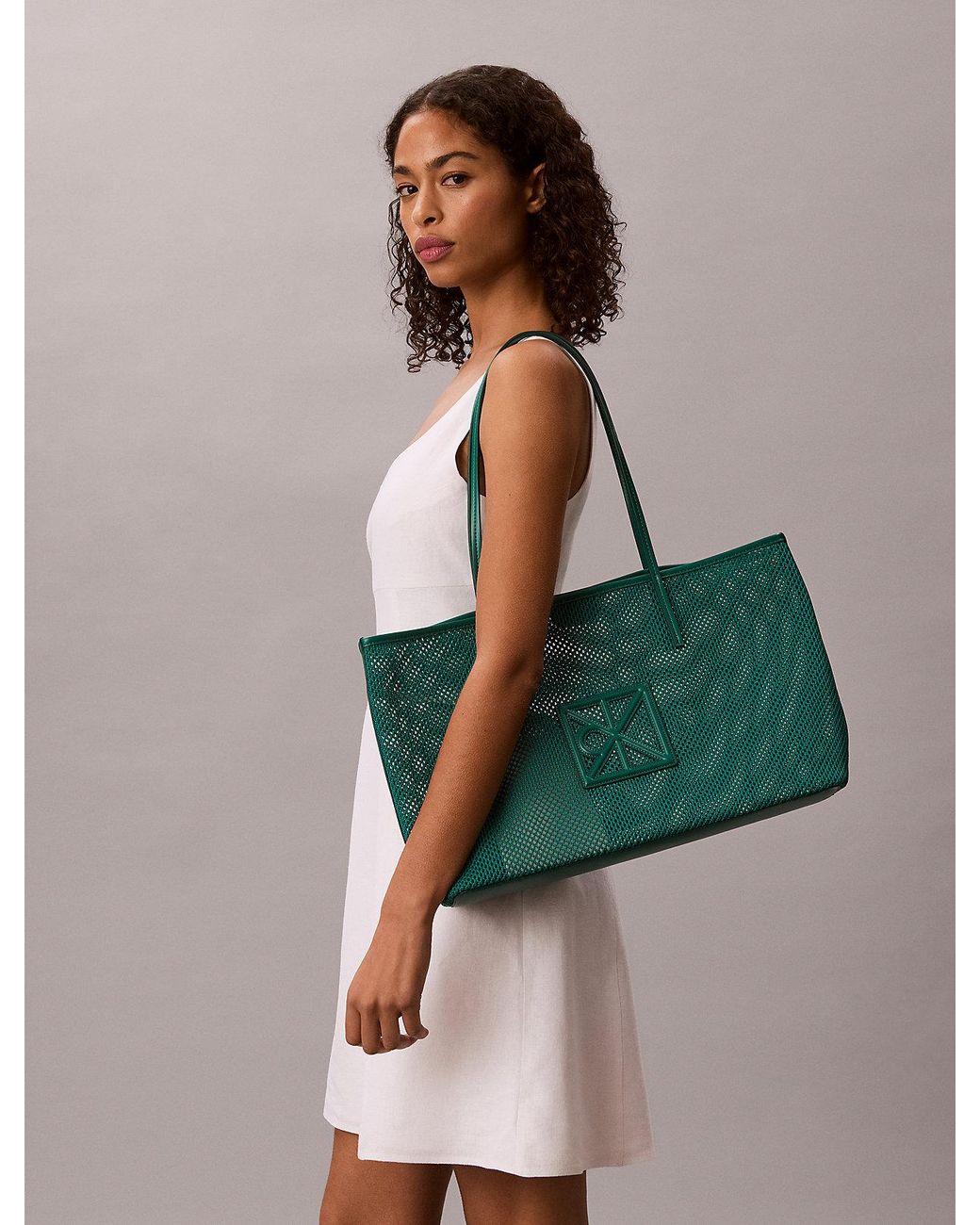 Borsa Da Spalla di Calvin Klein in Green