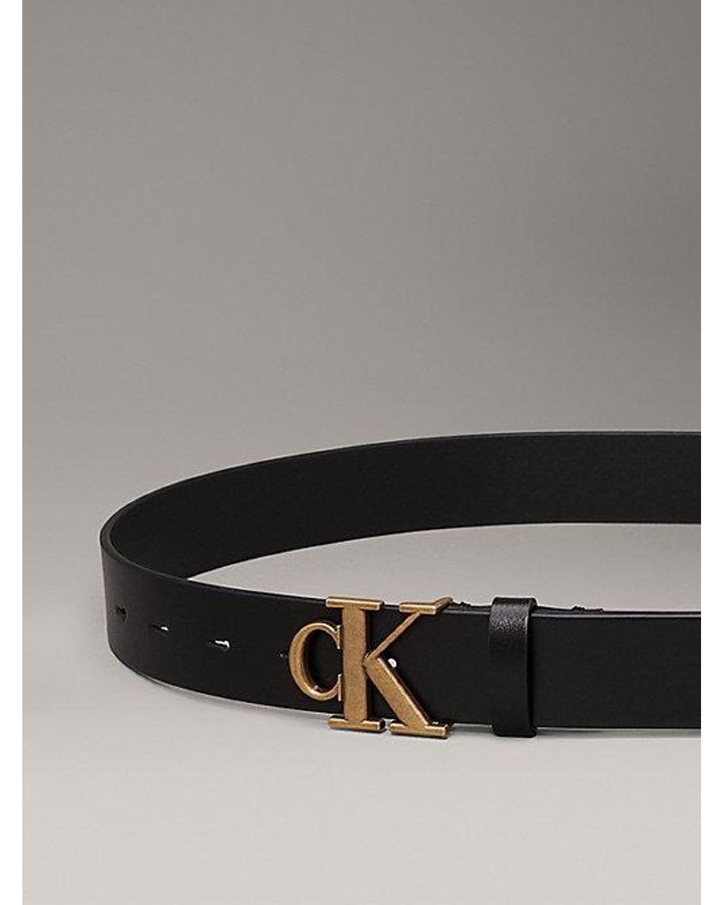 Calvin Klein Multicolor Leather Logo Belt