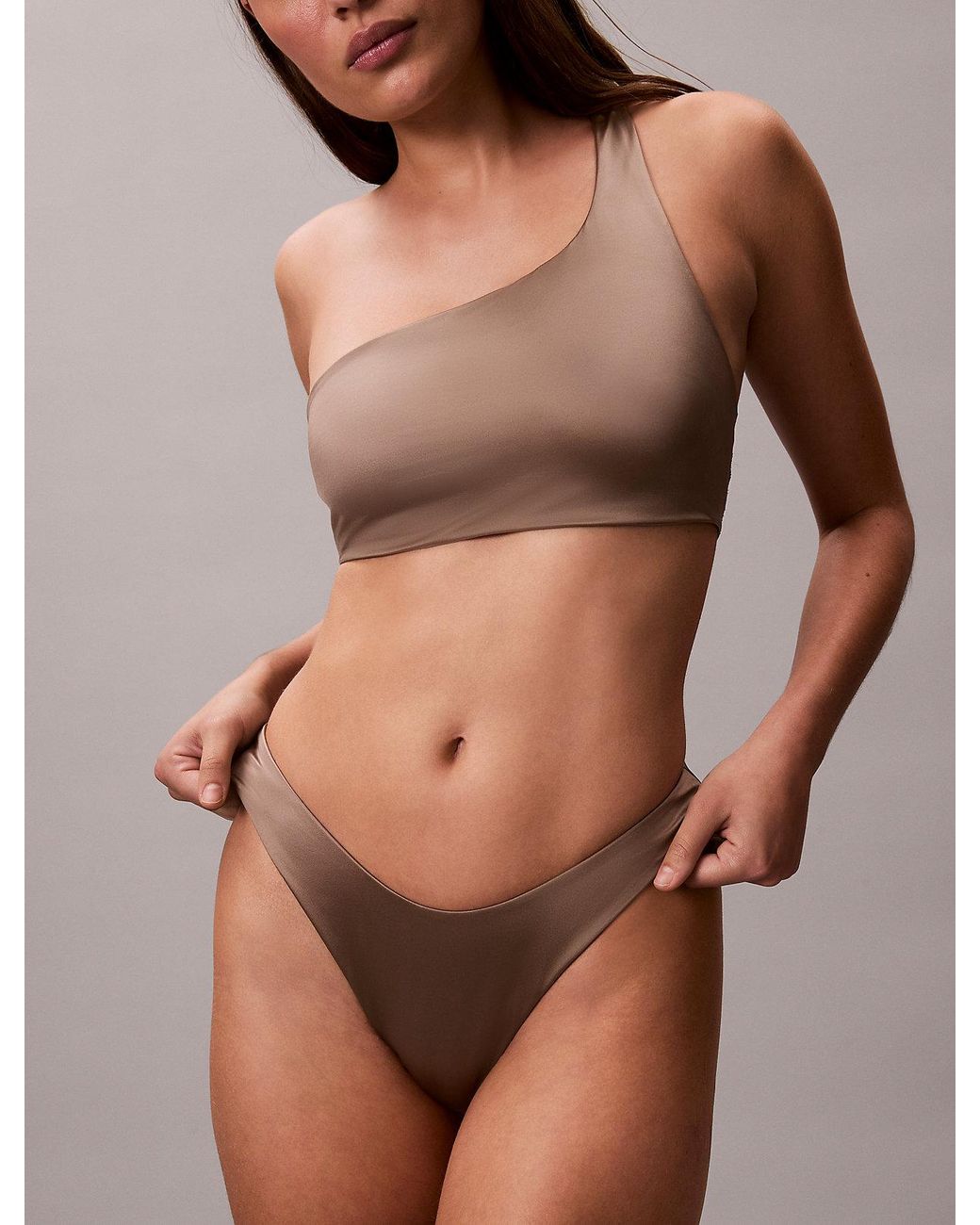 Bas De Bikini Échancré Calvin Klein en coloris Purple
