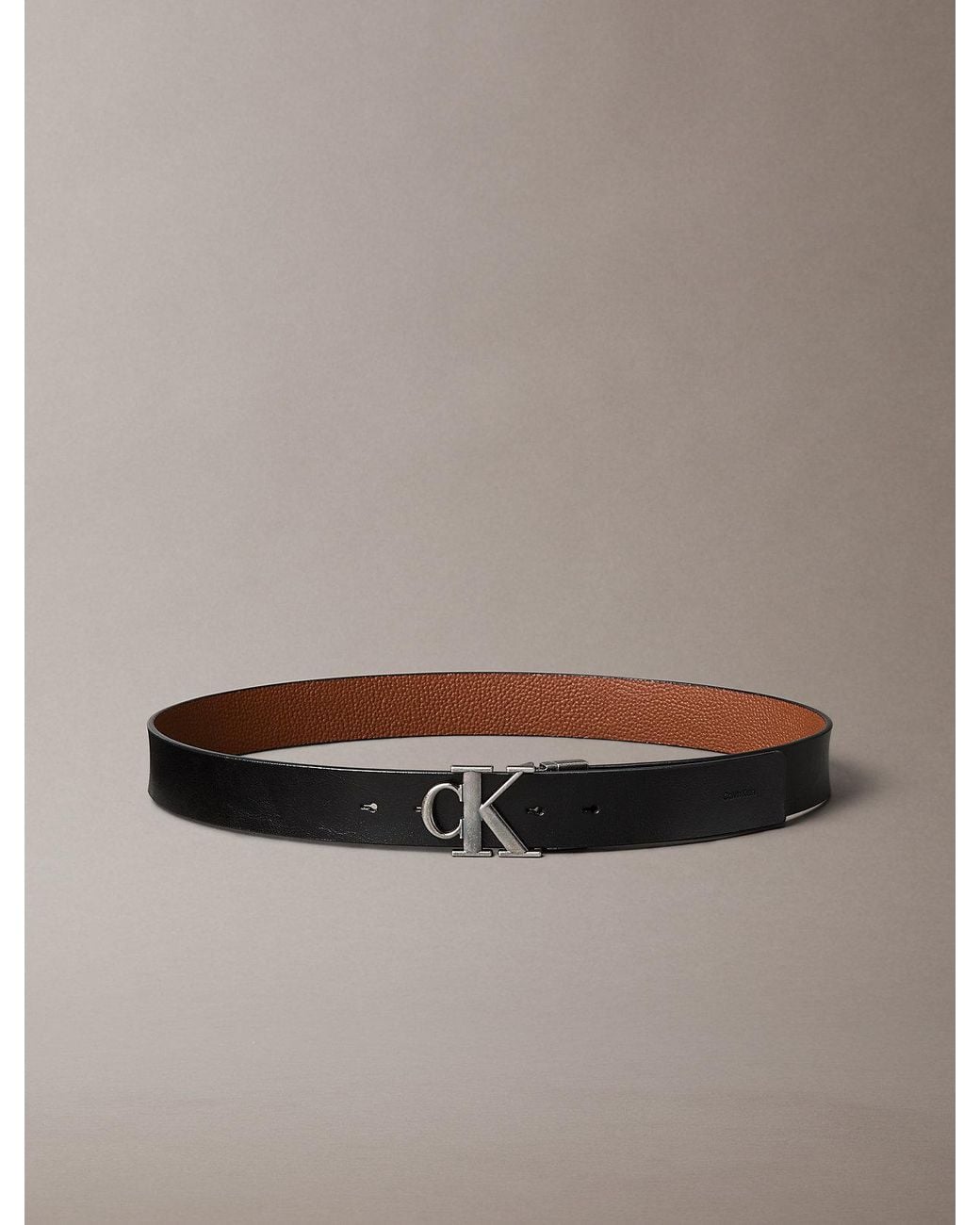 Cintura Con Logo di Calvin Klein in Multicolor da Uomo