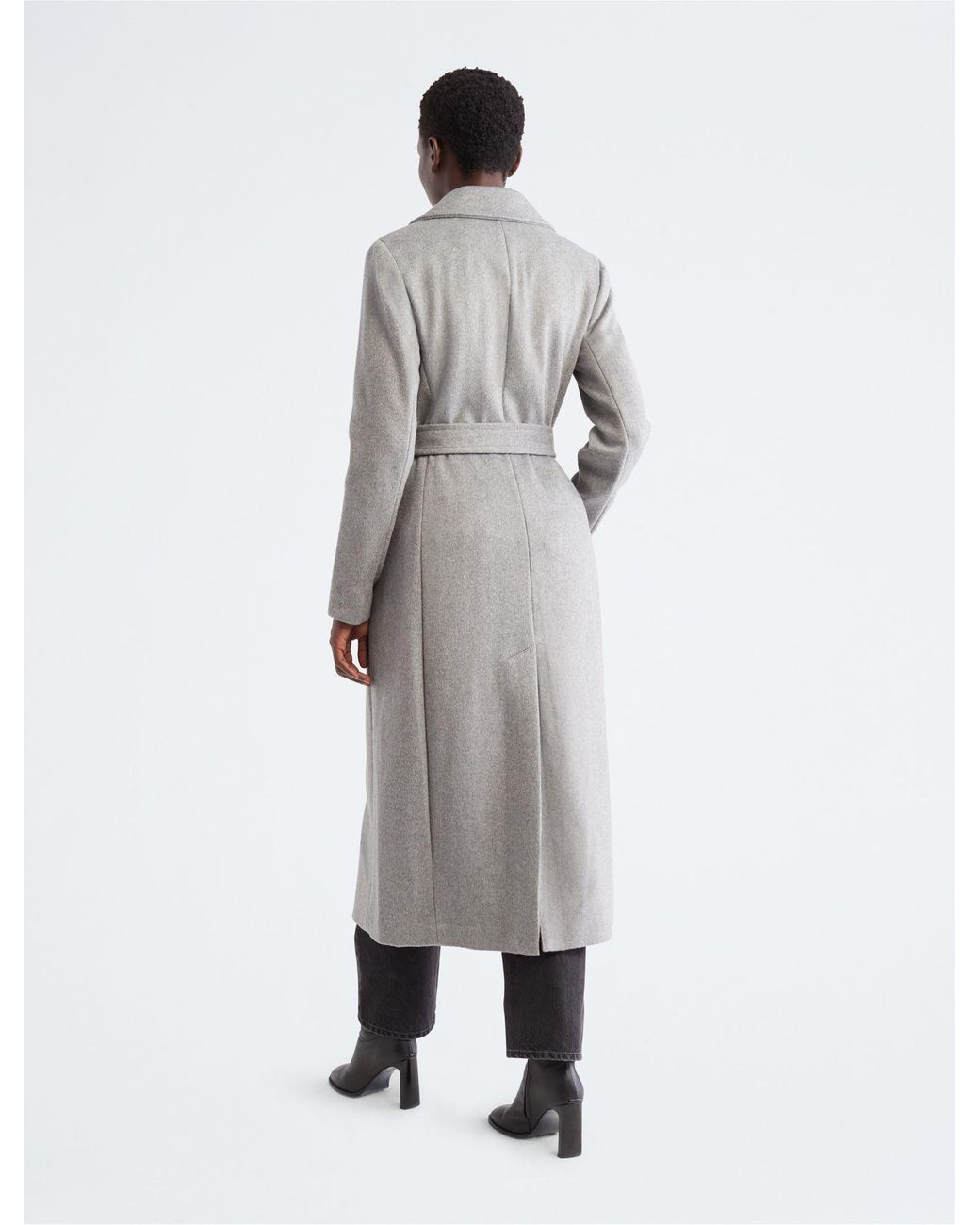 Calvin klein cheap wrap walker coat