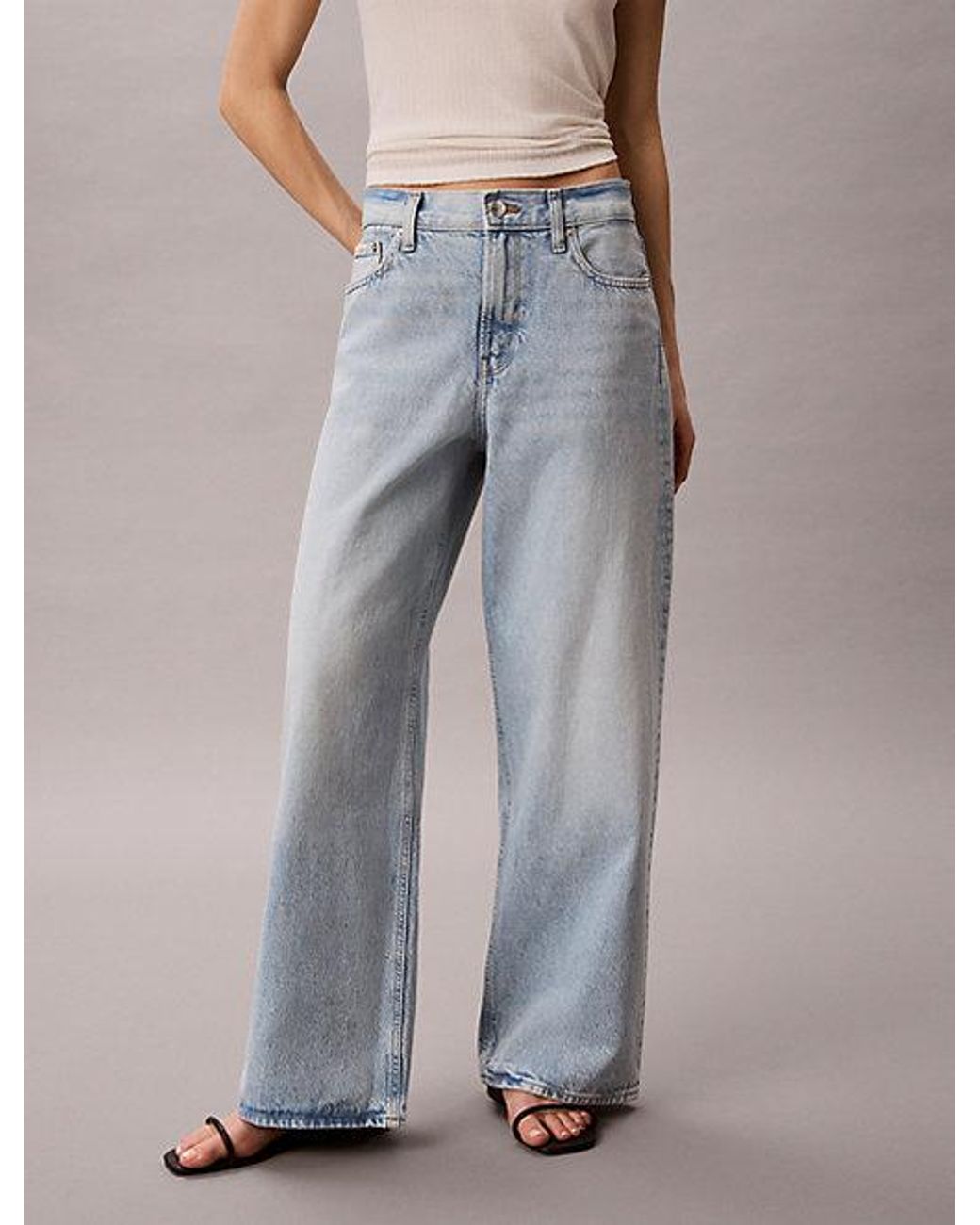 Calvin Klein Multicolor Jeans Low Rise Baggy Jeans