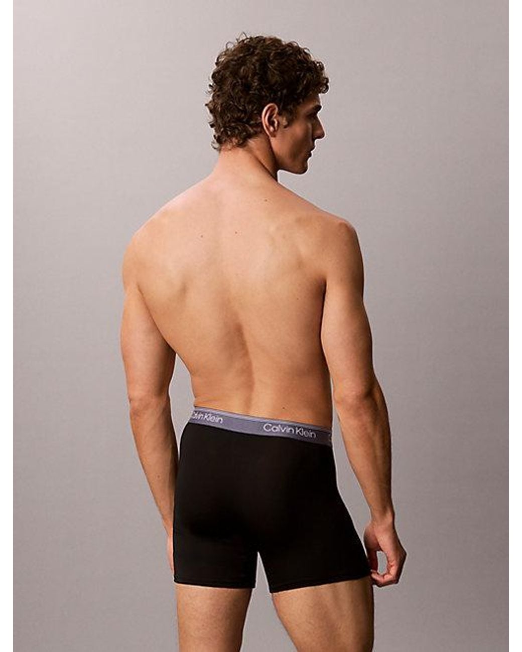 Calvin Klein Multicolor 5 Pack Boxer Briefs Flex Microfibre Stretch for men