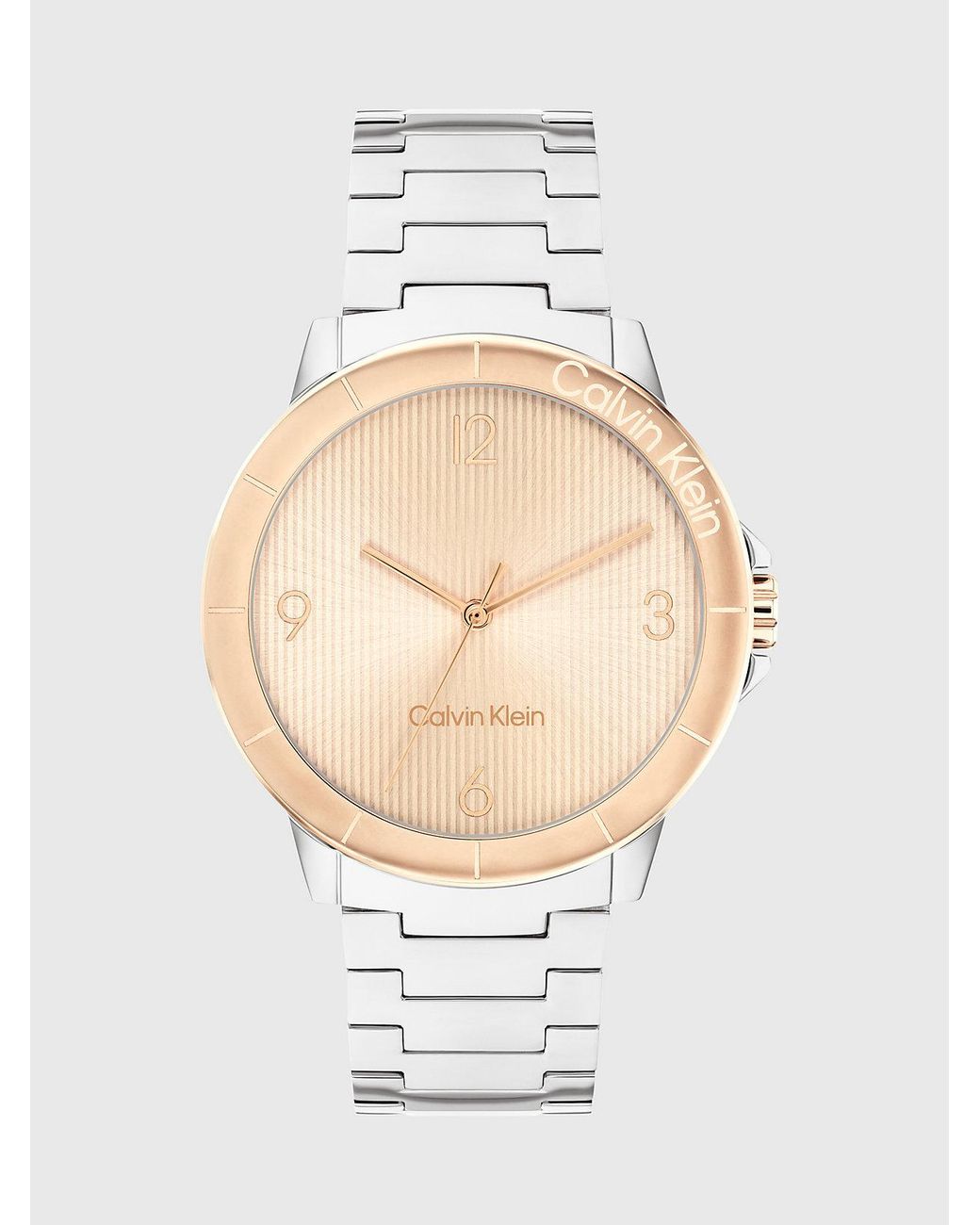 Montre-Bracelet Avec Cadran Linéaire Calvin Klein en coloris White