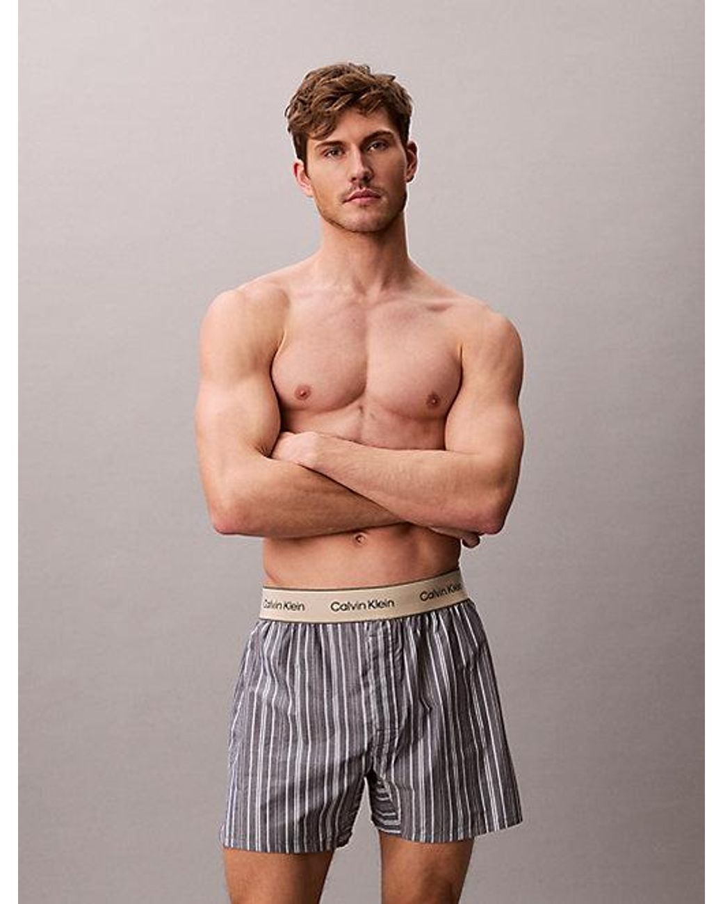 Calvin Klein Multicolor Boxers Heritage Cotton Poplin for men