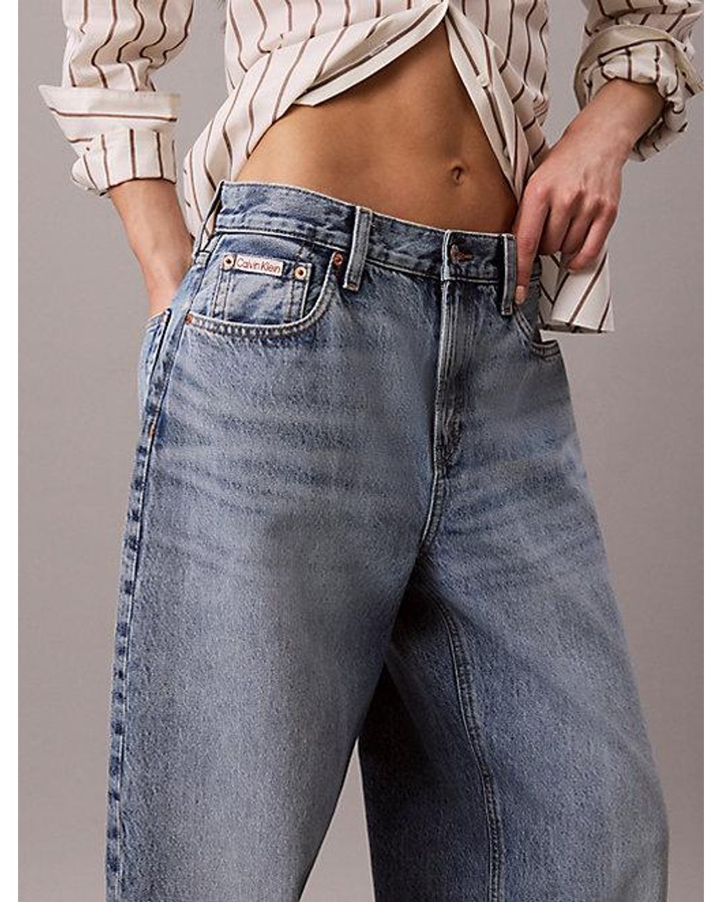 Calvin Klein Multicolor Jeans Relaxed Barrel Jeans
