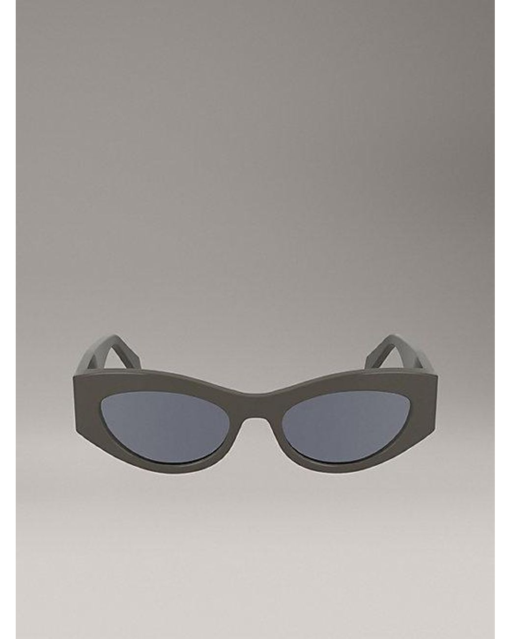 Calvin Klein Gray Jeans Butterfly Sunglasses