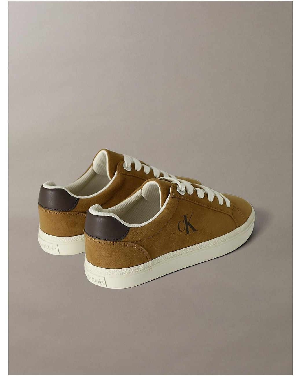 Calvin Klein Metallic Cazini Sueded Sneaker
