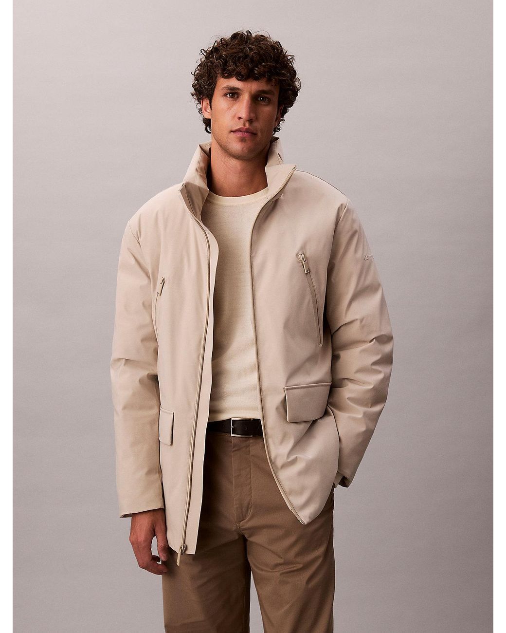 Doudoune Technique Calvin Klein pour homme en coloris Natural