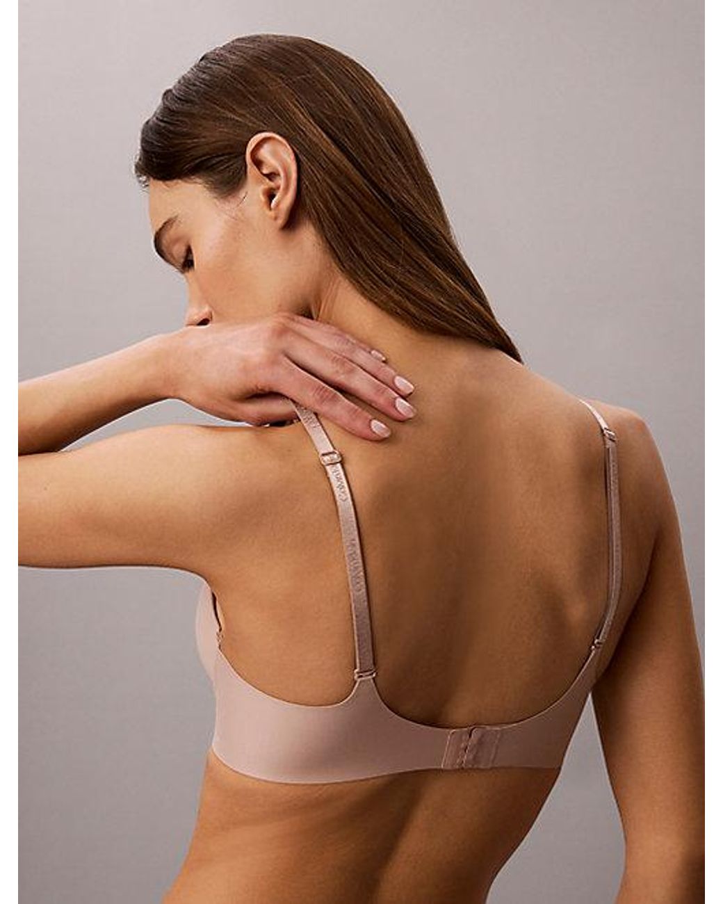 Calvin Klein Brown Custom Lift Demi Bra Perfectly Fit Custom Lift
