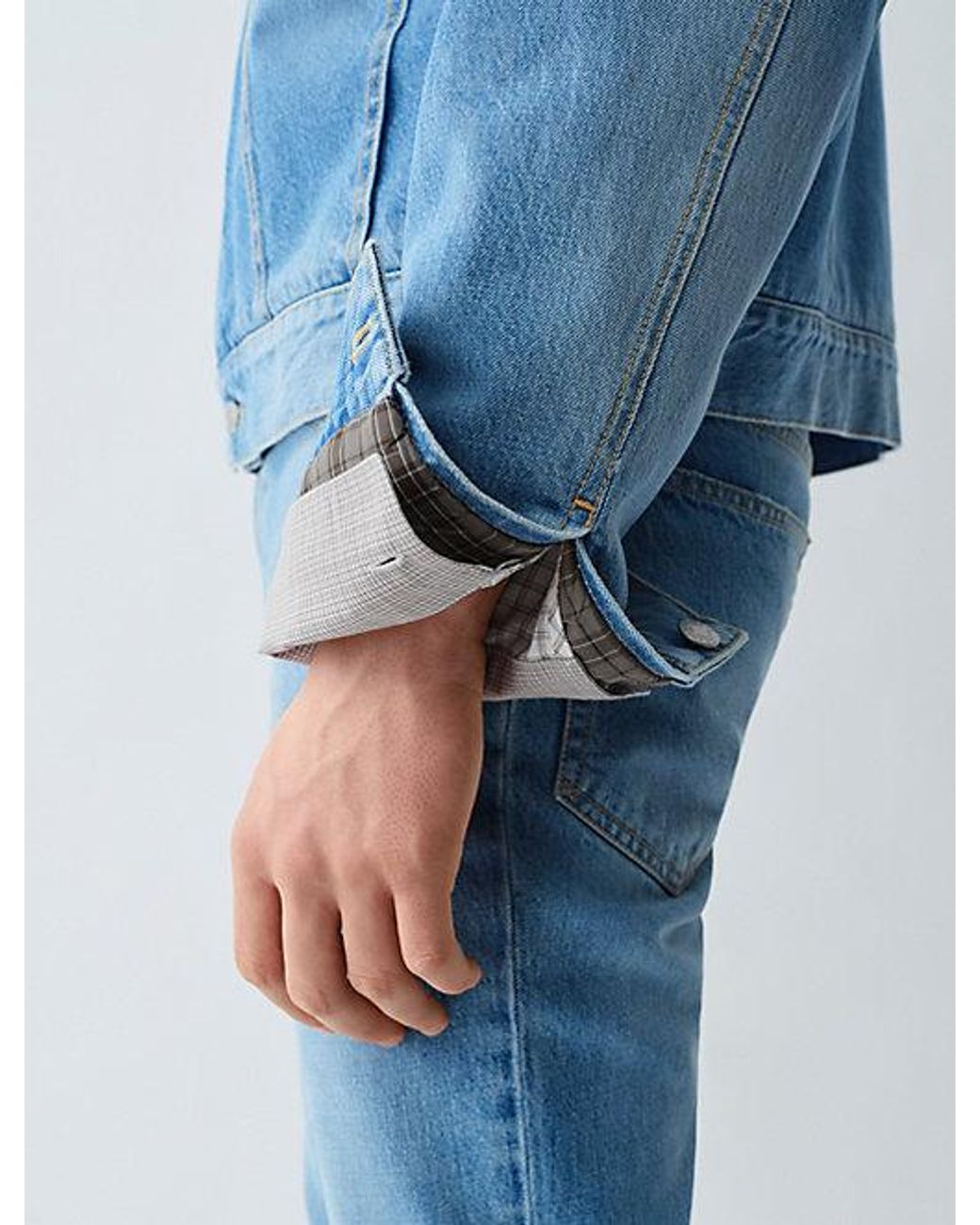 Calvin Klein Blue Musa Denim Jacket for men