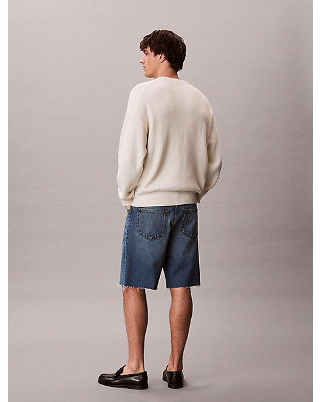 Calvin Klein Blue Jeans 90S Relaxed Denim Shorts for men